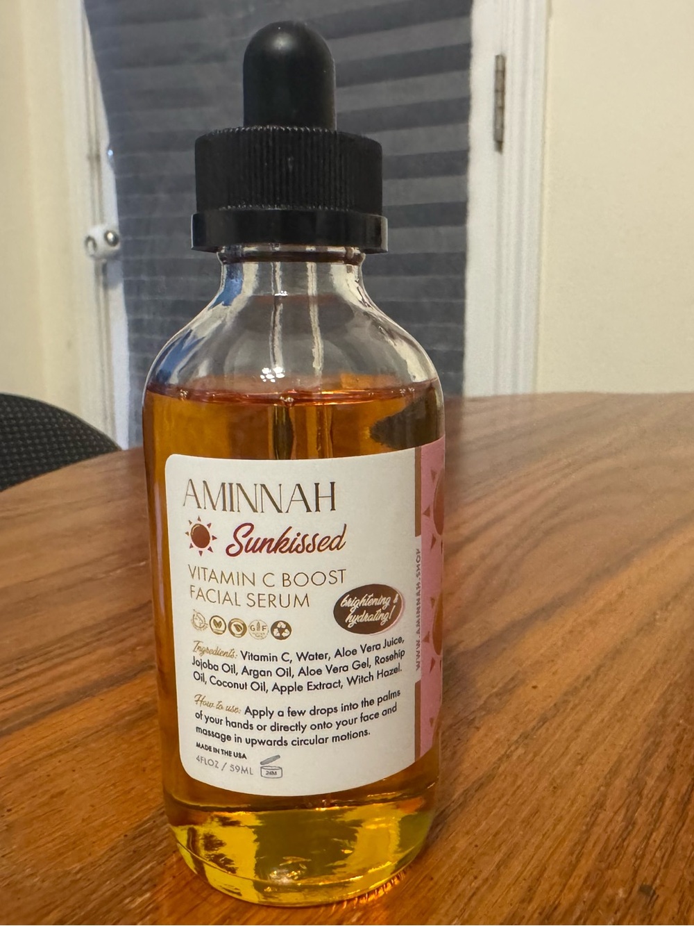 Sun Kissed Vitamin C Boost Facial Serum by Aminnah